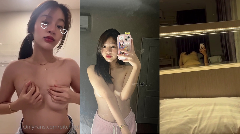 onlyfans Pitchytd น้องพืชชี่สาวน่าเย็ดตัวเล็กร่างบางน้องโคตรสวยเลยไม่คิดว่าจะมีคลิปเย็ดด้วยครางอย่างเสียว ขย่มควยเด็ดซอยท่าหมายิกๆเลย